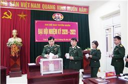 Đảng bộ Quân sự tỉnh Thái Nguyên: Tập trung lãnh đạo, chỉ đạo Đại hội Đảng các cấp